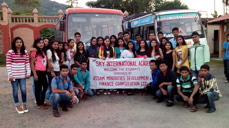 sky international academy Guwahati Student Activity