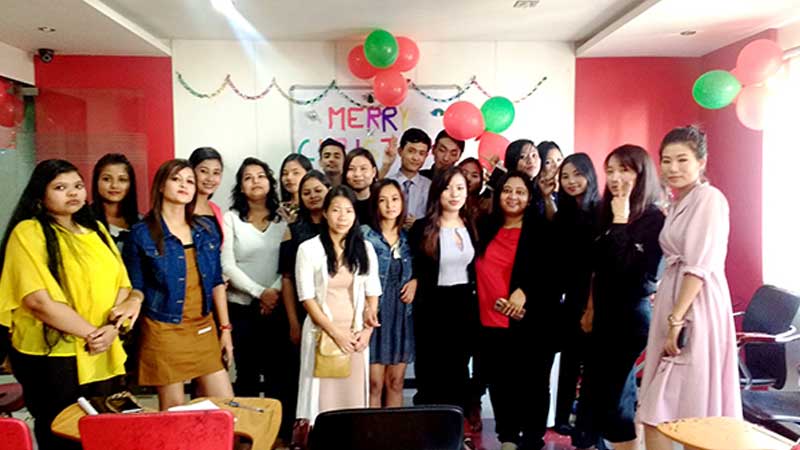 Christmas celebration at Sky International Academy